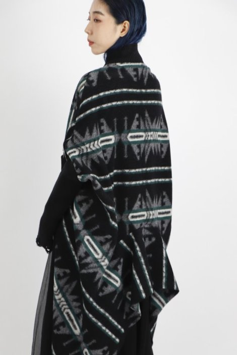 Asymetrický ženský kabát - kardigan