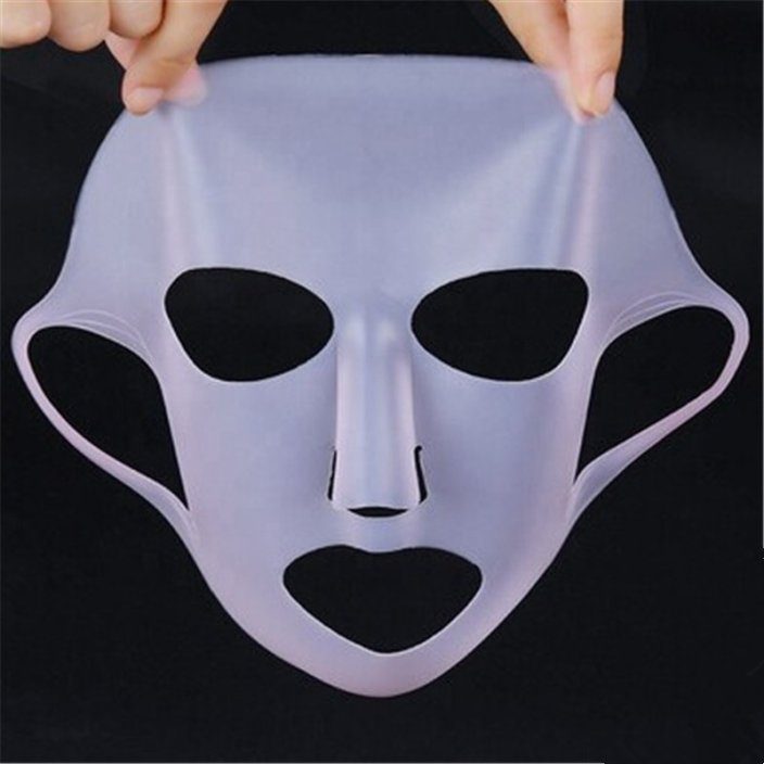 Reusable Facial Silicone Sheet Mask Cover :: the Item